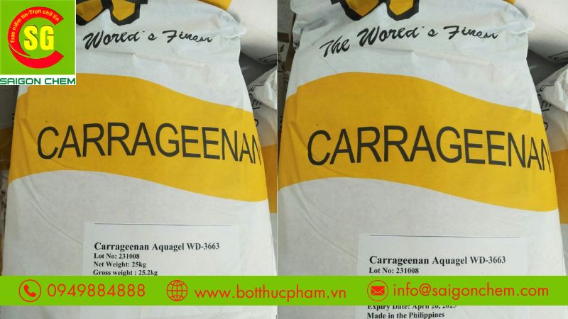 Carrageenan Mua Ở Đâu Uy Tín TPHCM? Địa Chỉ, Tiêu Chí Chọn